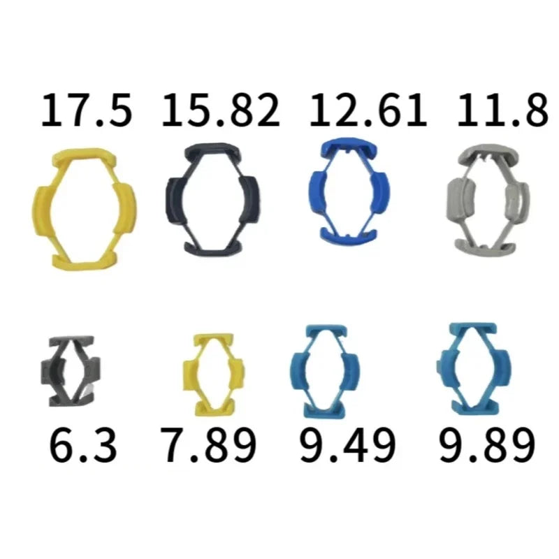 10PCS Fuel Line Clip Buckle for 6.3/7.89/9.49/9.89/11.82/12.61/15.82/17.5Vapor Filter Clamp Fitting